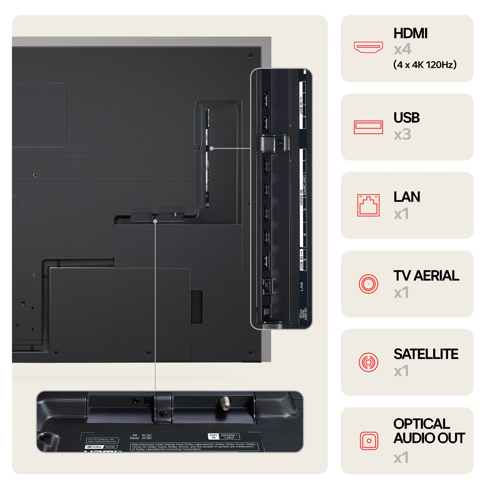 LG OLED97G45LW.AEK 97" 4K Smart TV