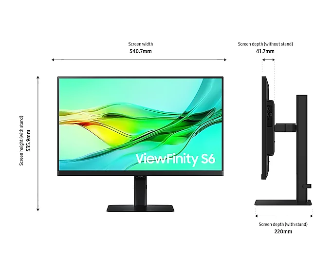 Samsung LS24D600UAU 24" QHD IPS 100Hz Monitor
