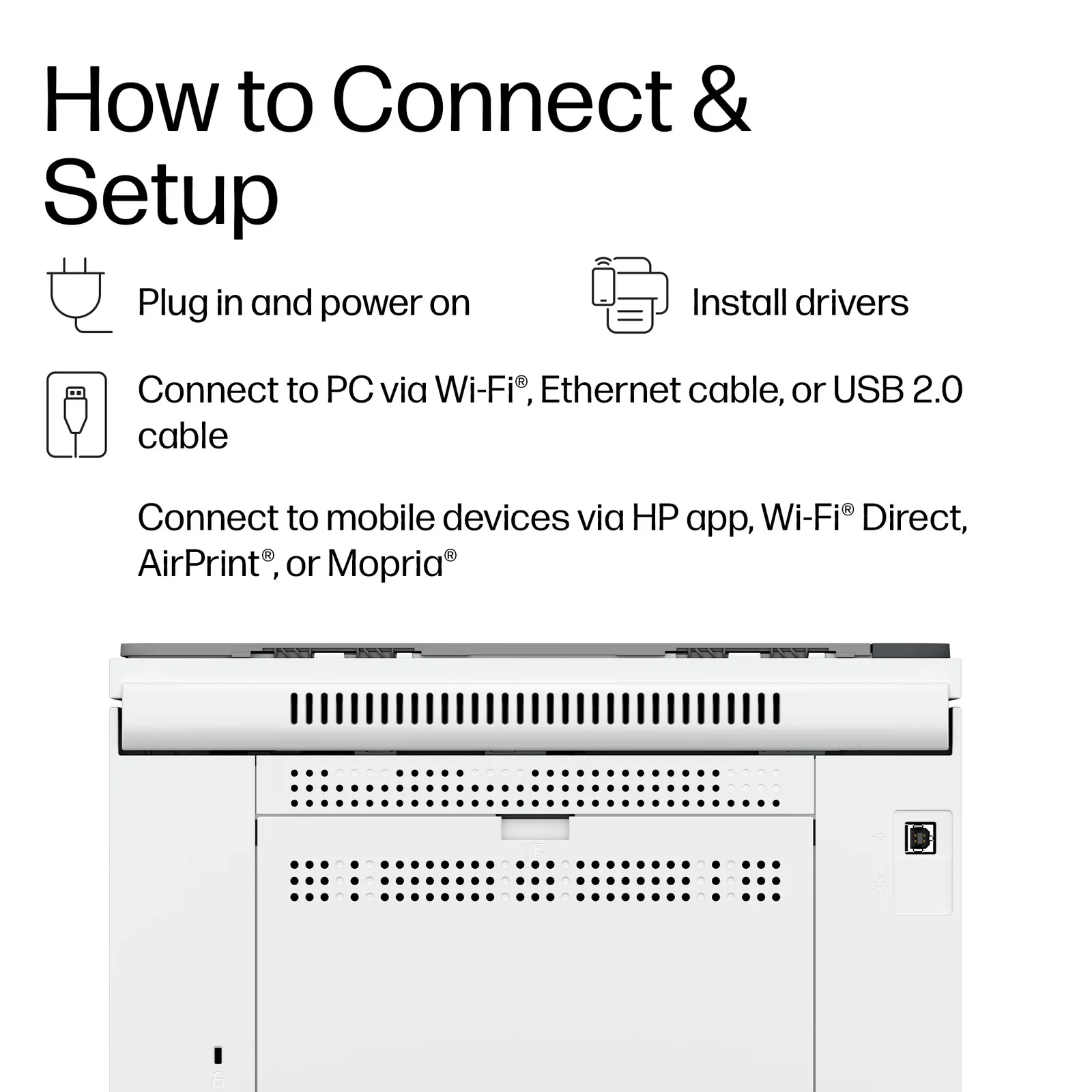 HP LaserJet MFP M248d Laser Printer