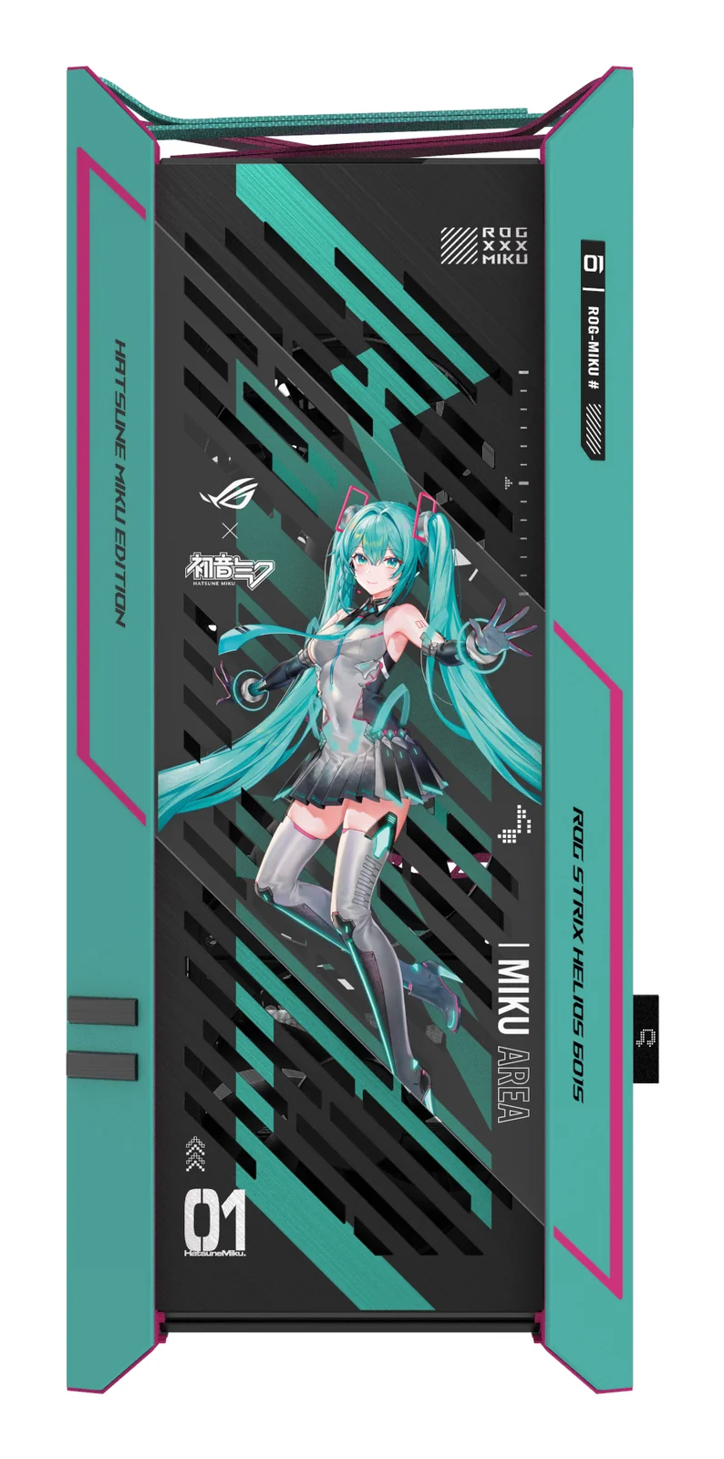 ASUS ROG Strix Helios II Hatsune Miku Edition PC Case