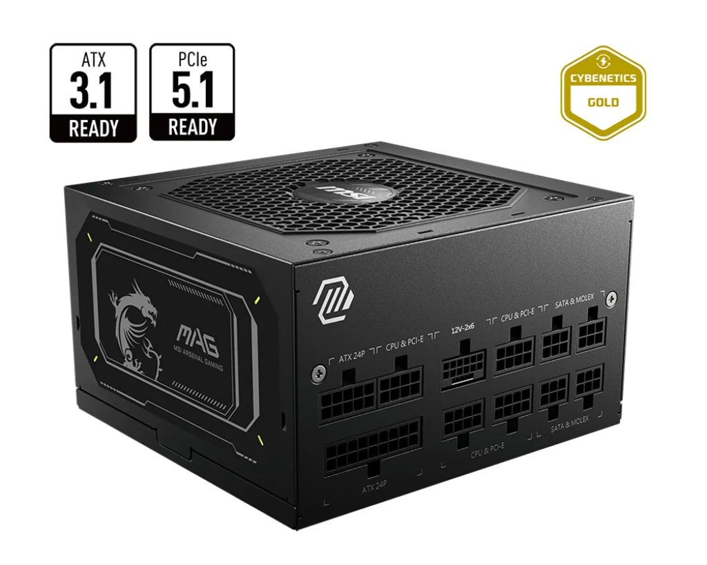 MSI MAG A750GL PCIE5 II 750W Power Supply