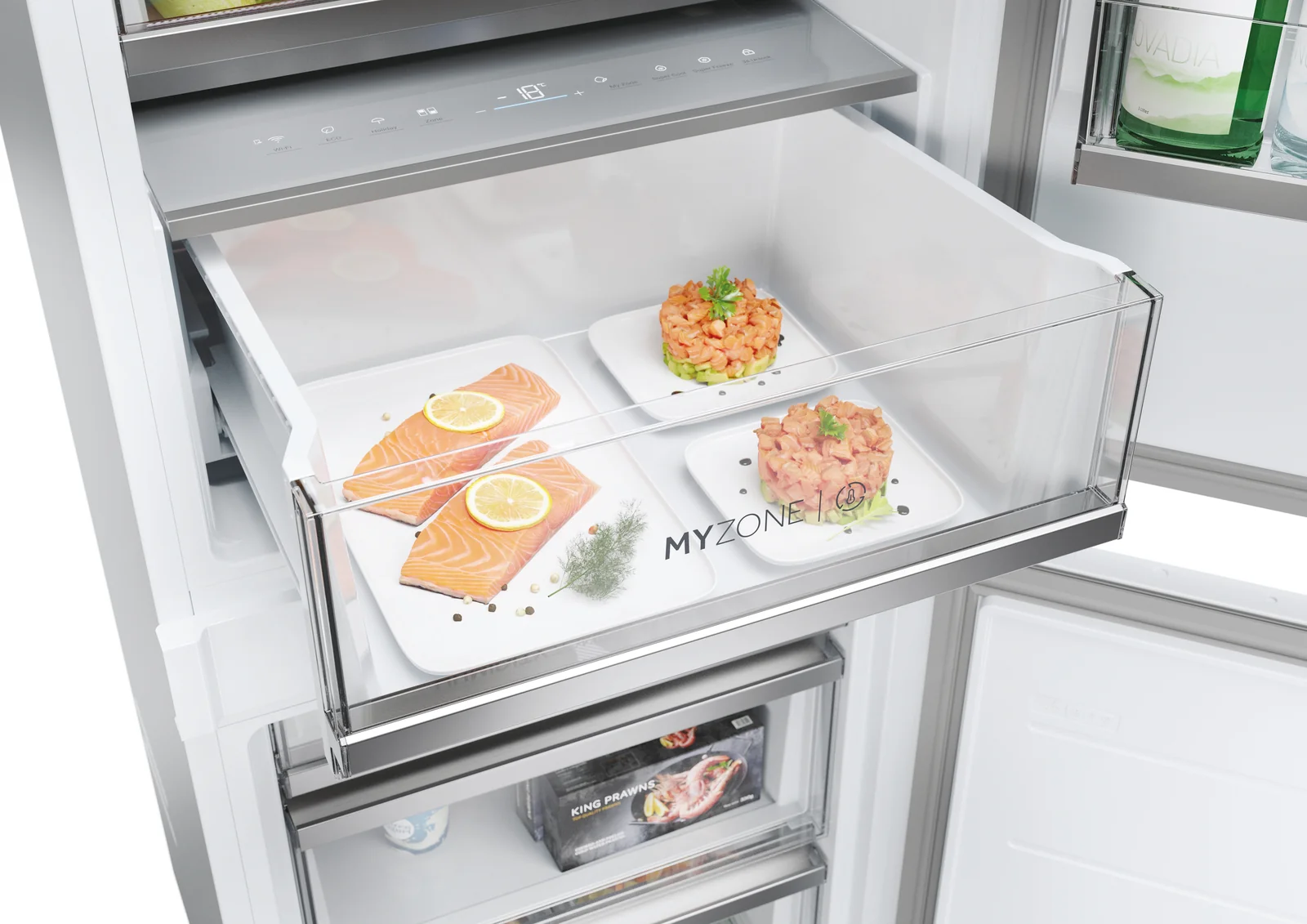 Haier HBW7518CTK 268L Integrated Fridge Freezer