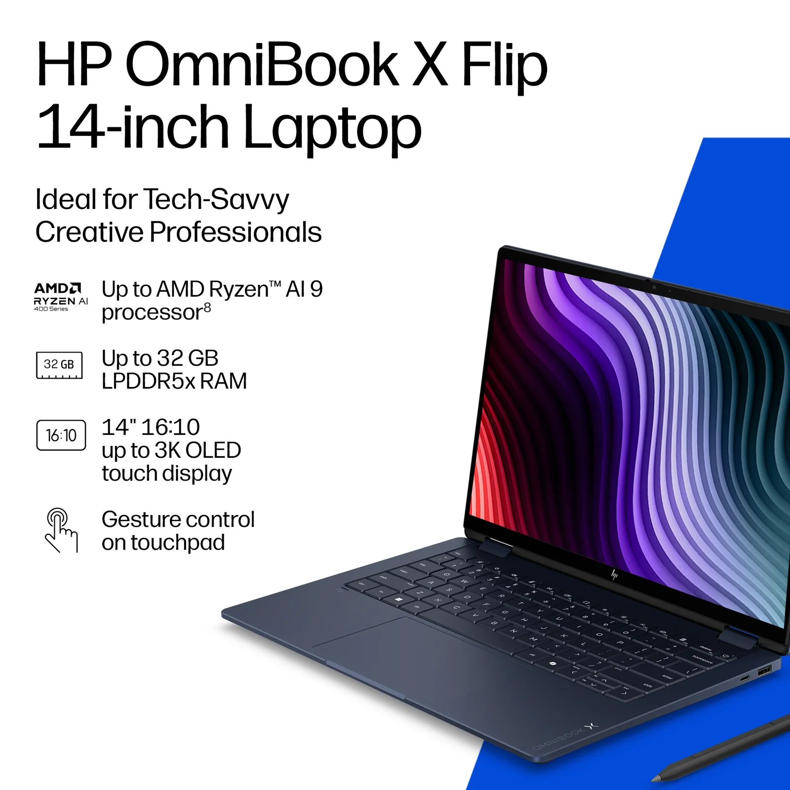 HP DQ8V6EA laptop 14", 16GB RAM, 512GB SSD