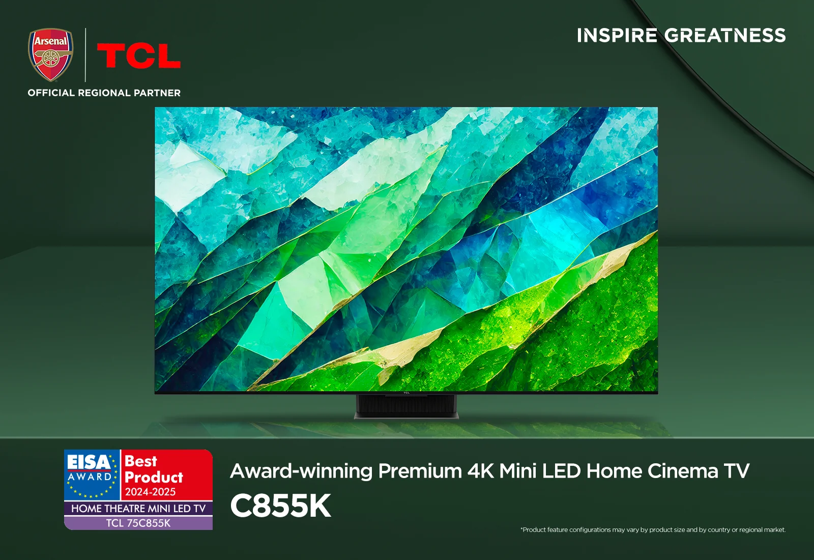 TCL 75C855K 75" 4K Smart TV