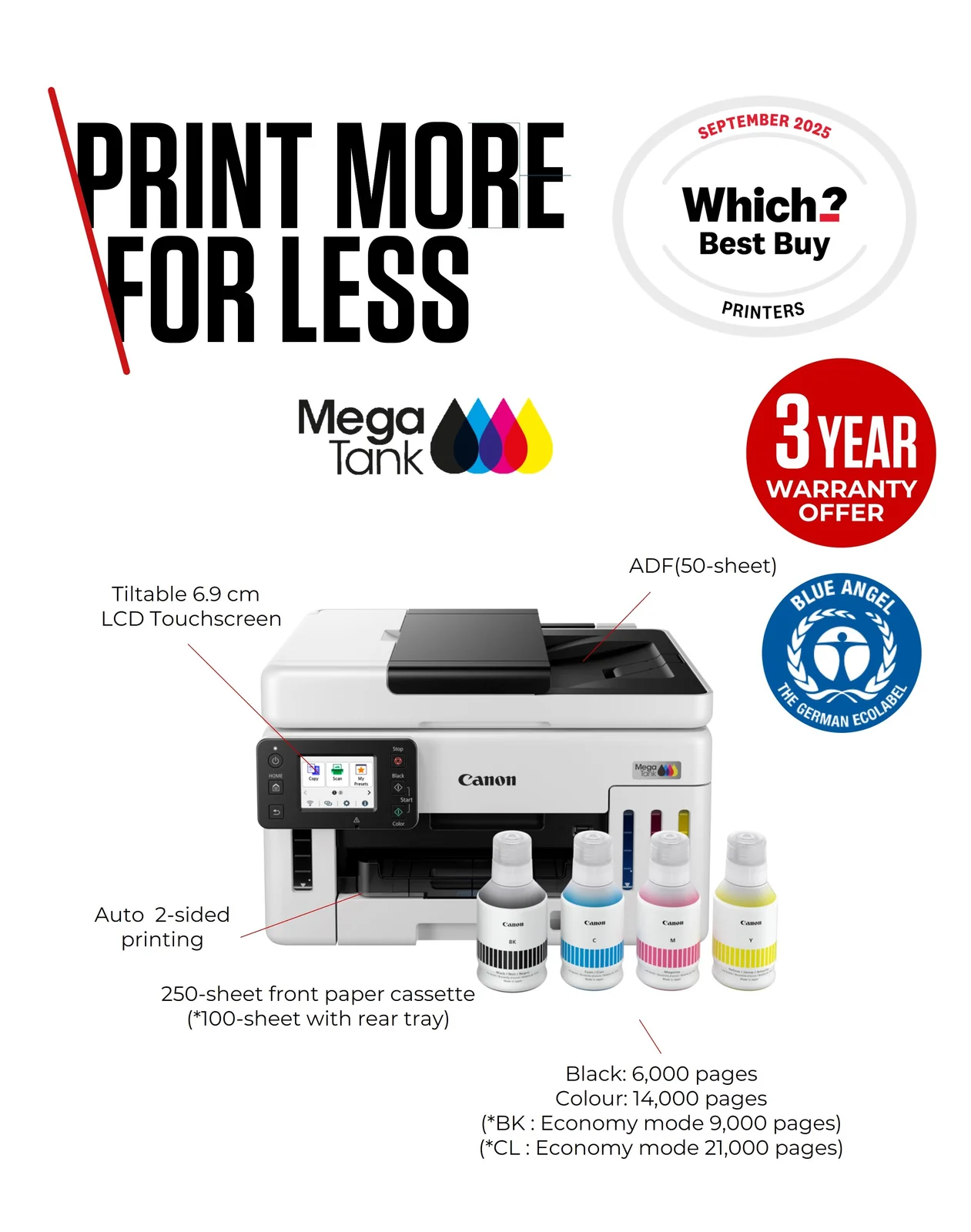 Canon MAXIFY GX6150 Inkjet Printer