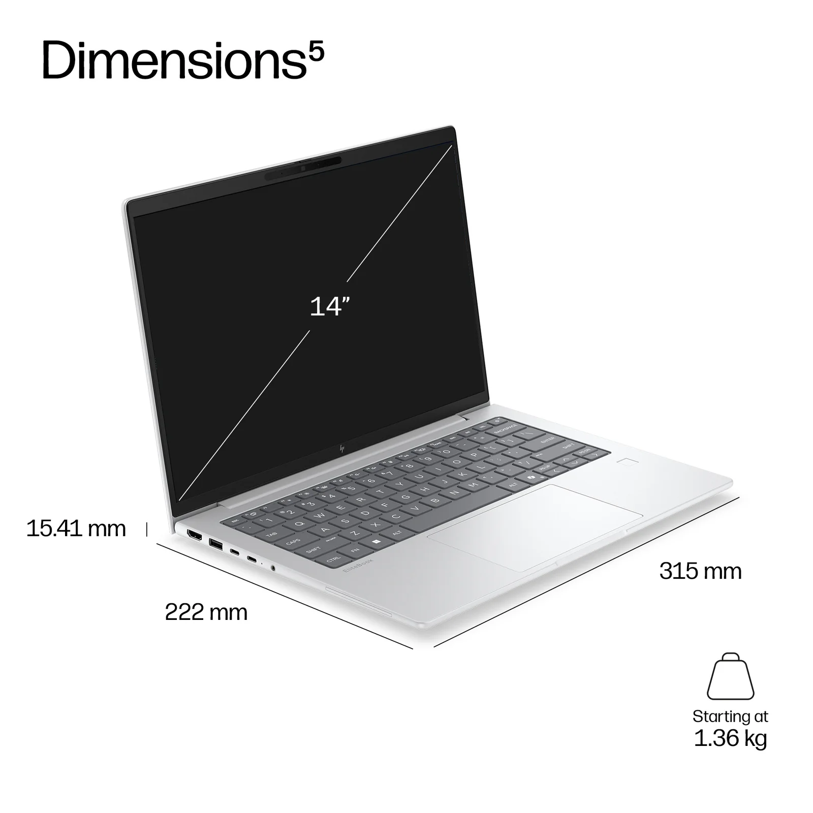 HP None 14", Copilot+ PC, 32GB RAM, 512GB SSD
