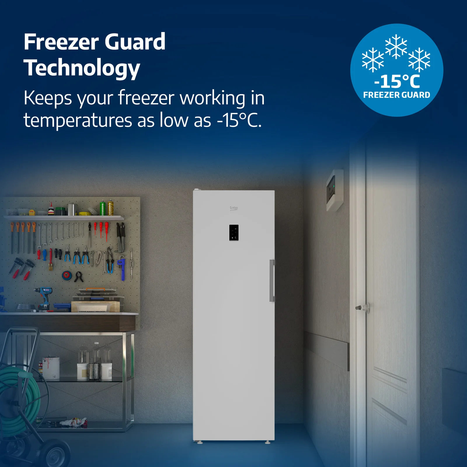 Beko BCFD450 254L Integrated Fridge Freezer
