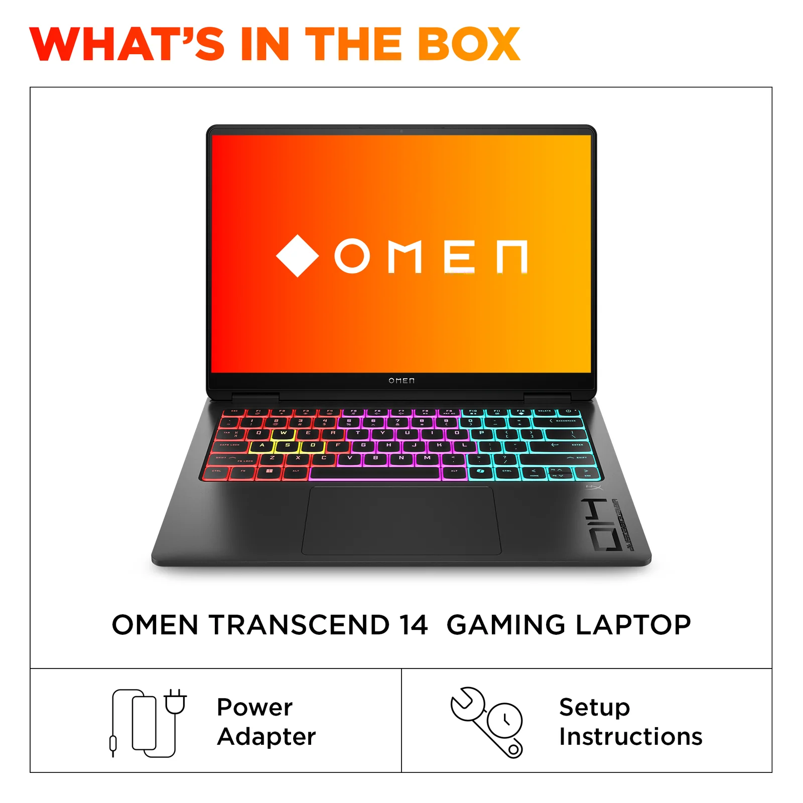 HP OMEN Transcend 14-fb1521na 14", Intel Core Ultra 7 255H, 16GB RAM, 1TB SSD