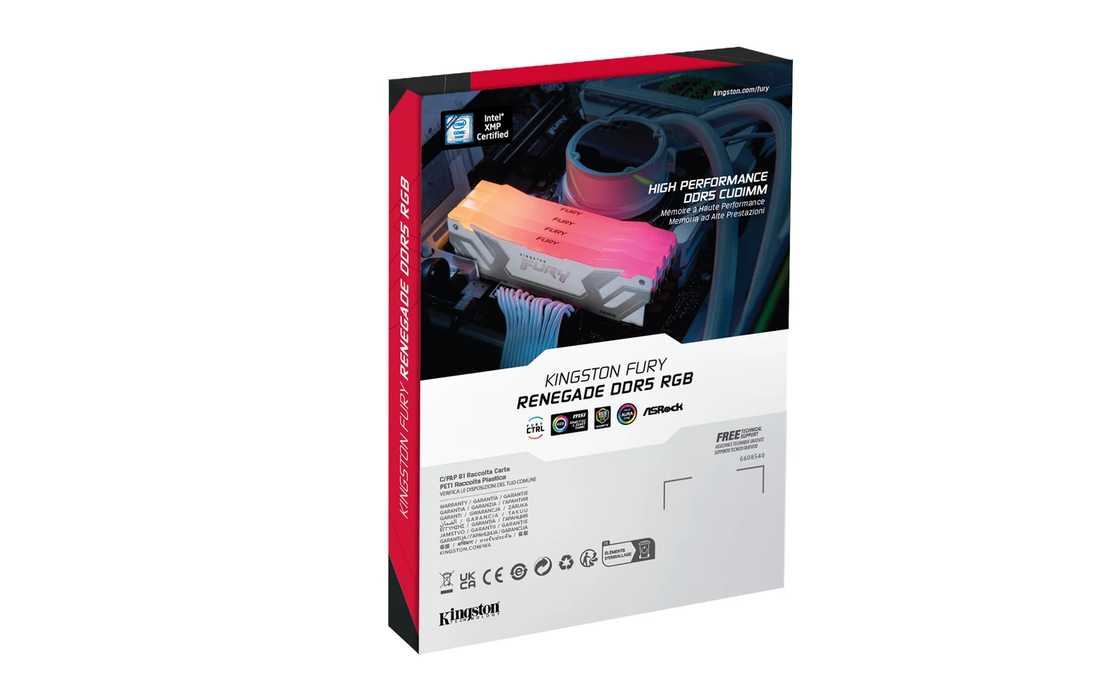 Kingston FURY Renegade RGB 24GB DDR5 KF584CU40RWA-24