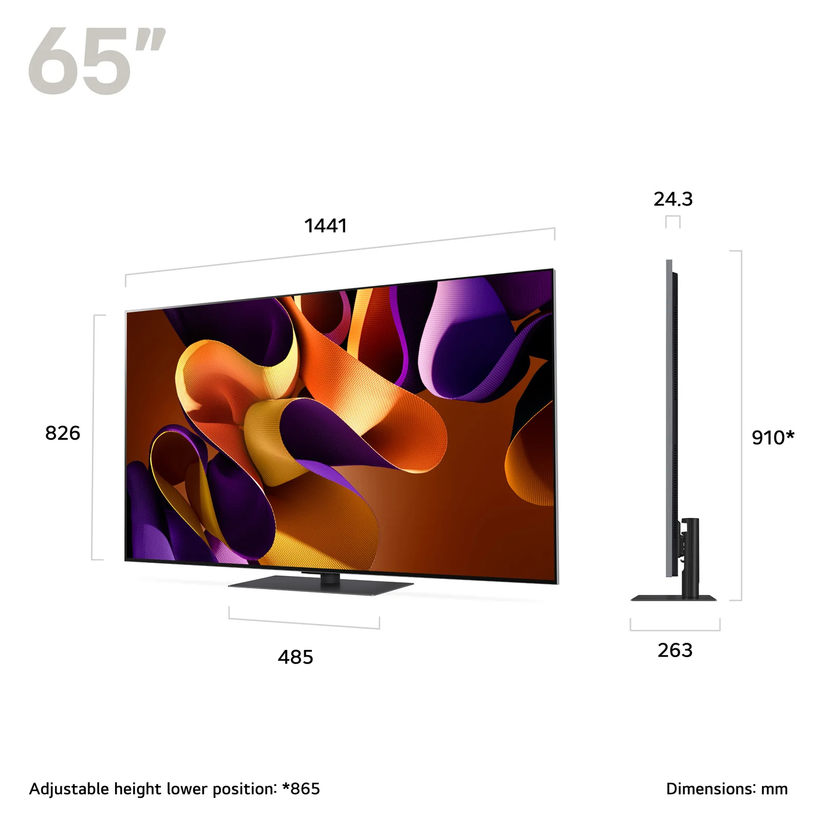 LG OLED65G46LS.AEK 65" 4K Smart TV