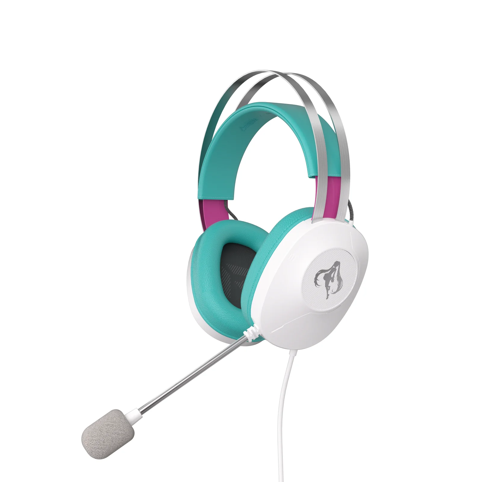 ASUS TUF Gaming H1 Gen II Hatsune Miku Edition White