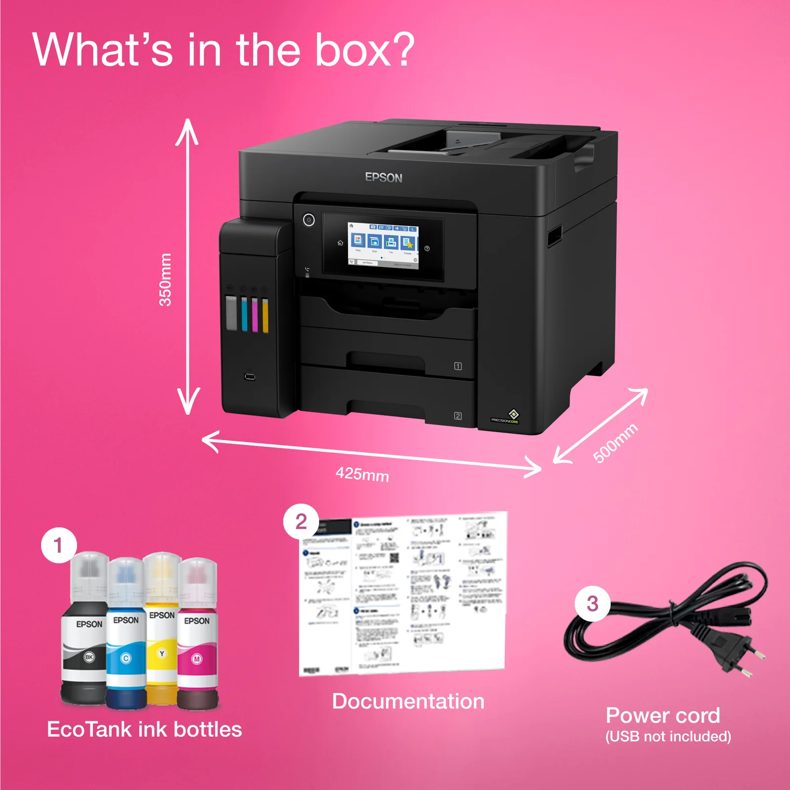 Epson EcoTank ET-5805 Inkjet Printer