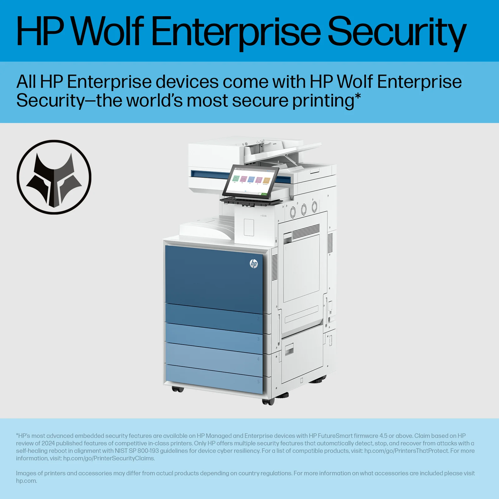 HP LaserJet Enterprise LaserJet Ent Flw MFP 8601z Laser Printer