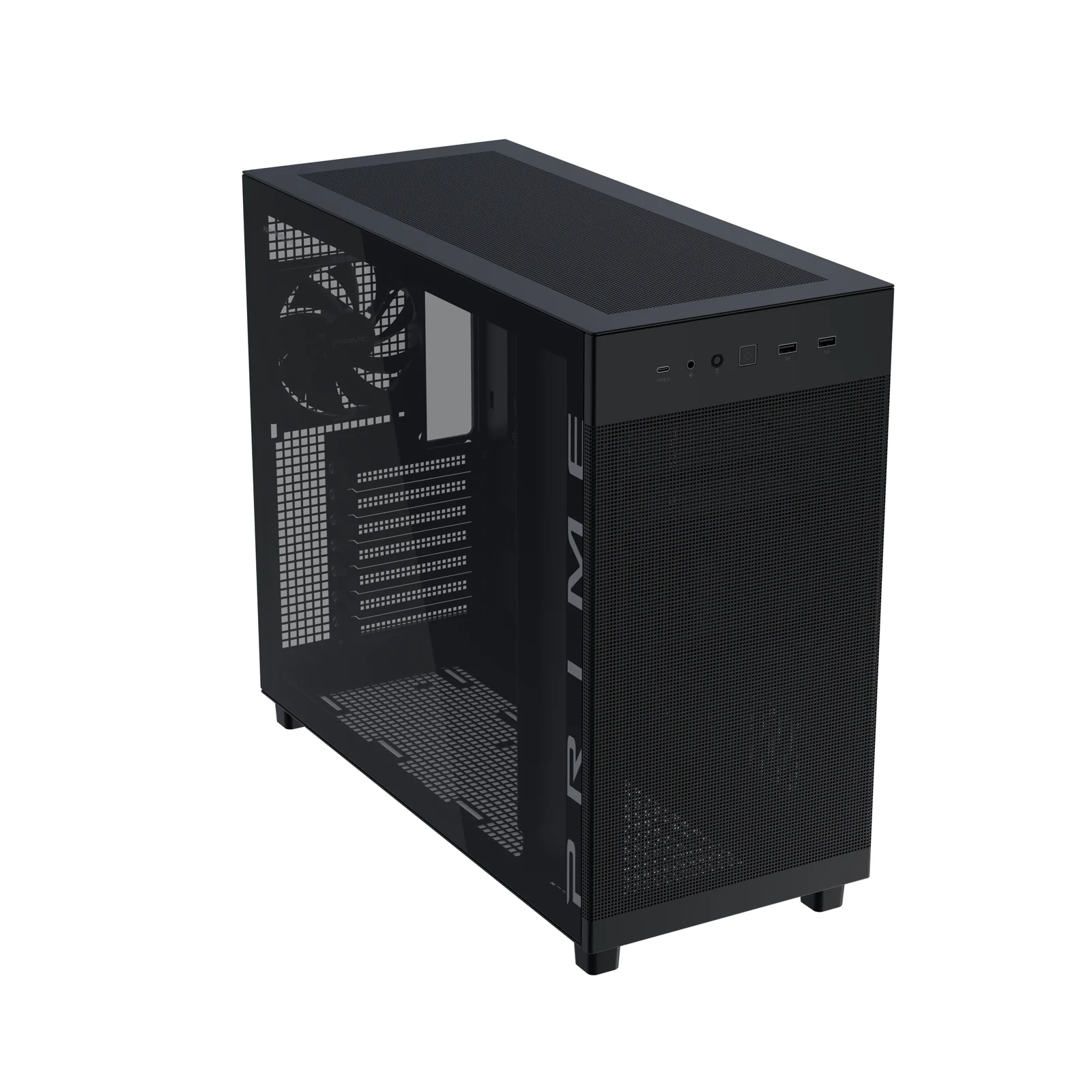 ASUS PRIME AP303 TG Black PC Case