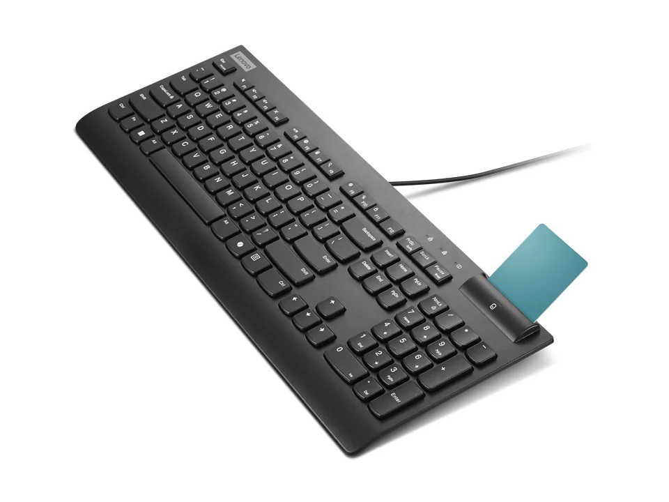Lenovo Smartcard Wired II Keyboard Black, German