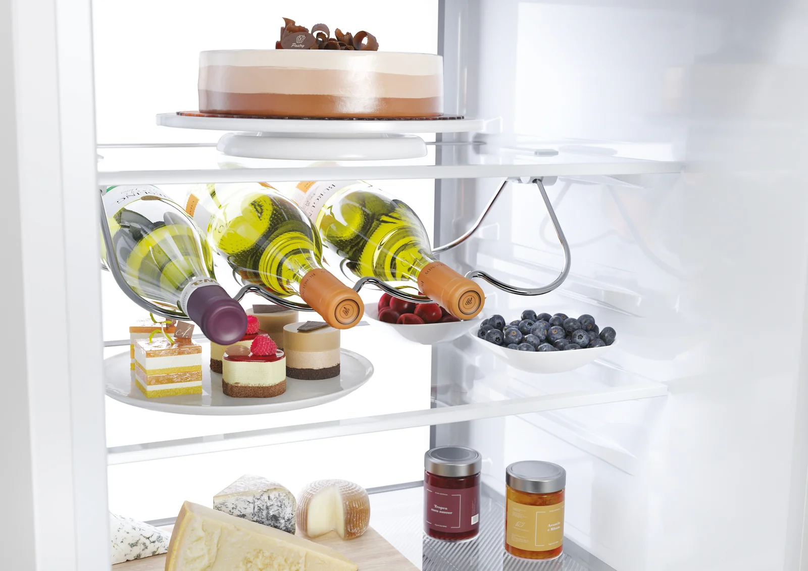 Haier HBW7518CTK 268L Integrated Fridge Freezer