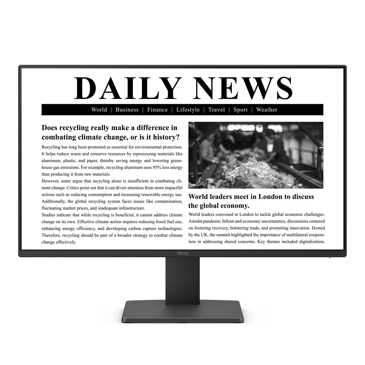 BenQ GW2491 23.8" Full HD IPS 100Hz Monitor