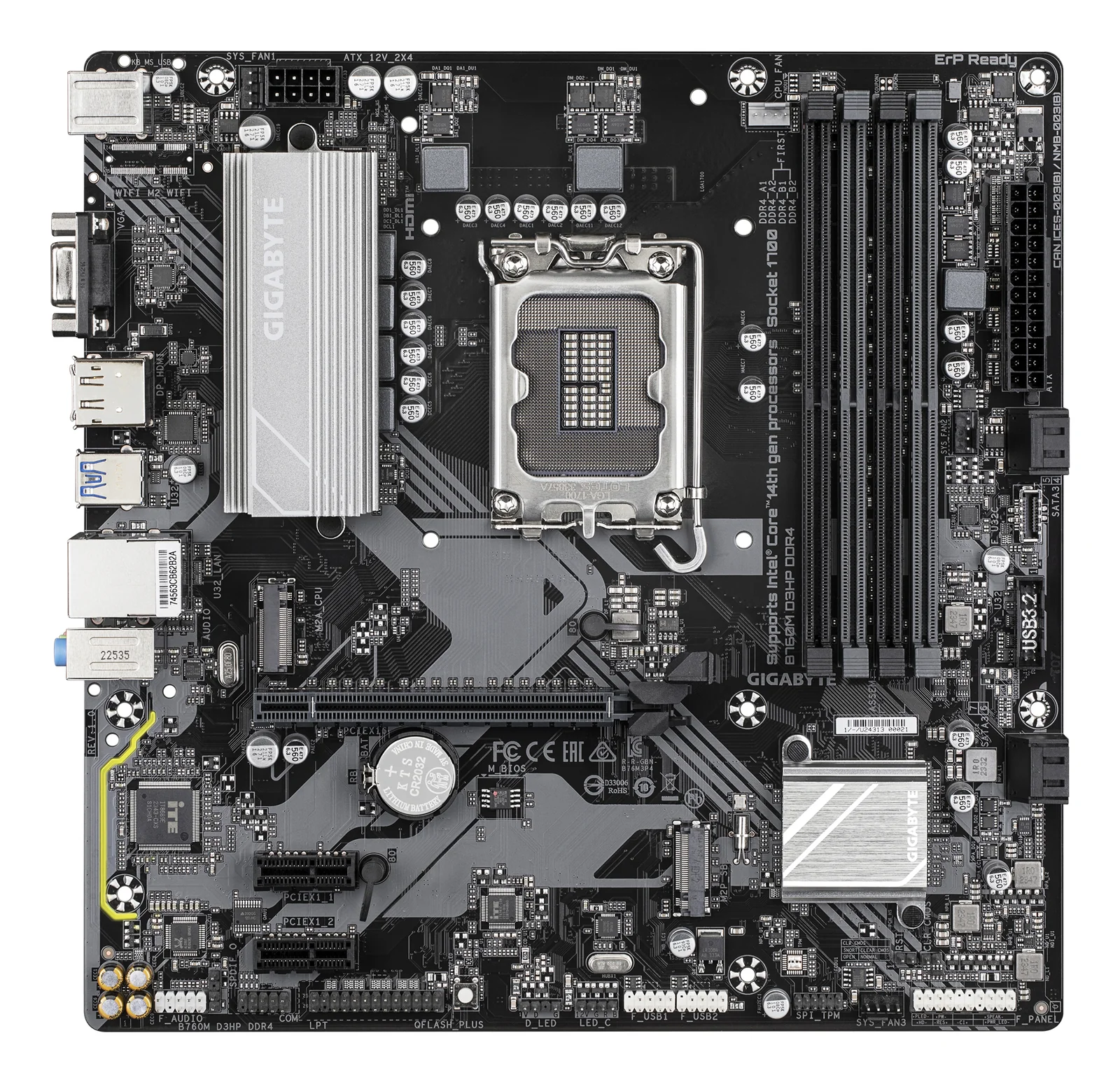 GIGABYTE B760M D3HP DDR4