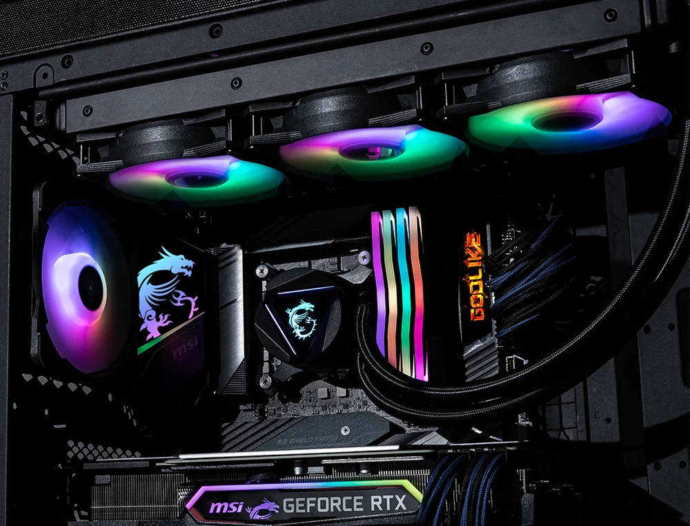 MSI MAG CORELIQUID 360R V2 computer cooling system