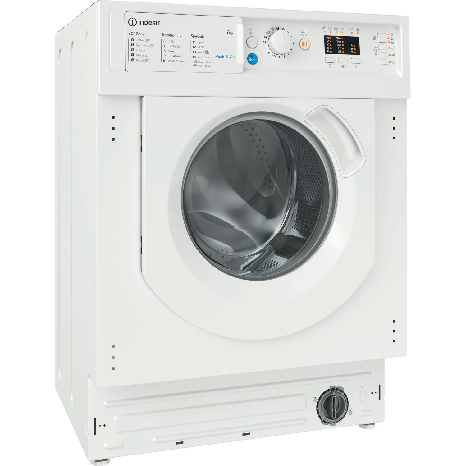 Indesit BI WMIL 71252 UK N 7kg 1151rpm Washing Machine