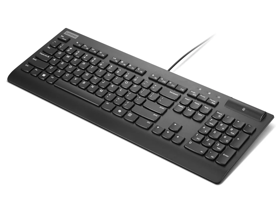Lenovo Smartcard Wired II Keyboard Black, German