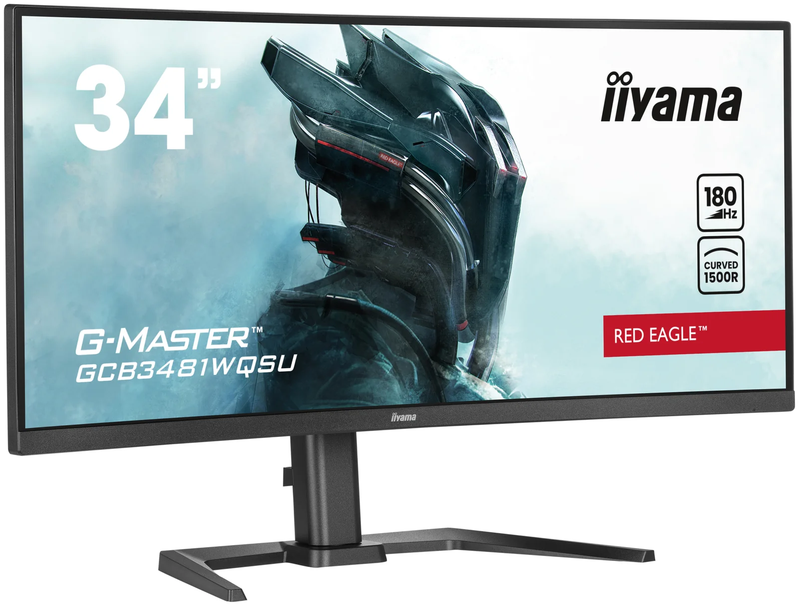 iiyama GCB3481WQSU-B1 34" UWQHD VA 180Hz Curved Monitor
