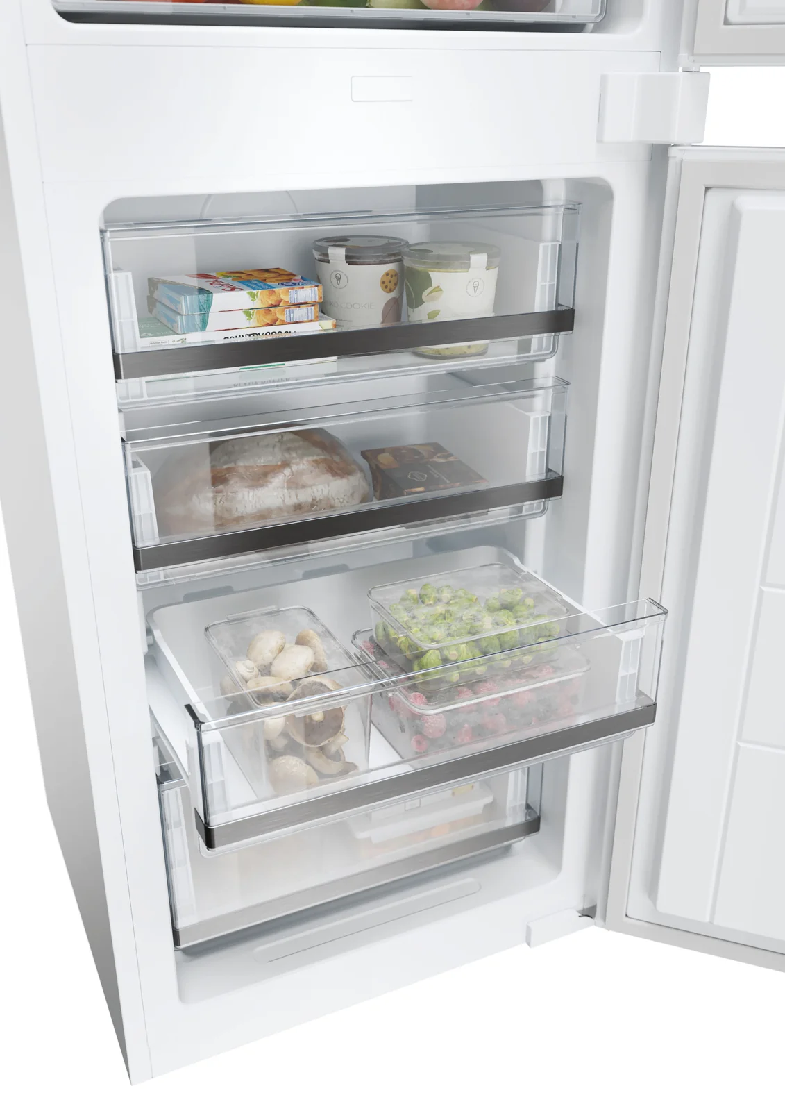 Haier HB50T618FMK* 242L Integrated Fridge Freezer
