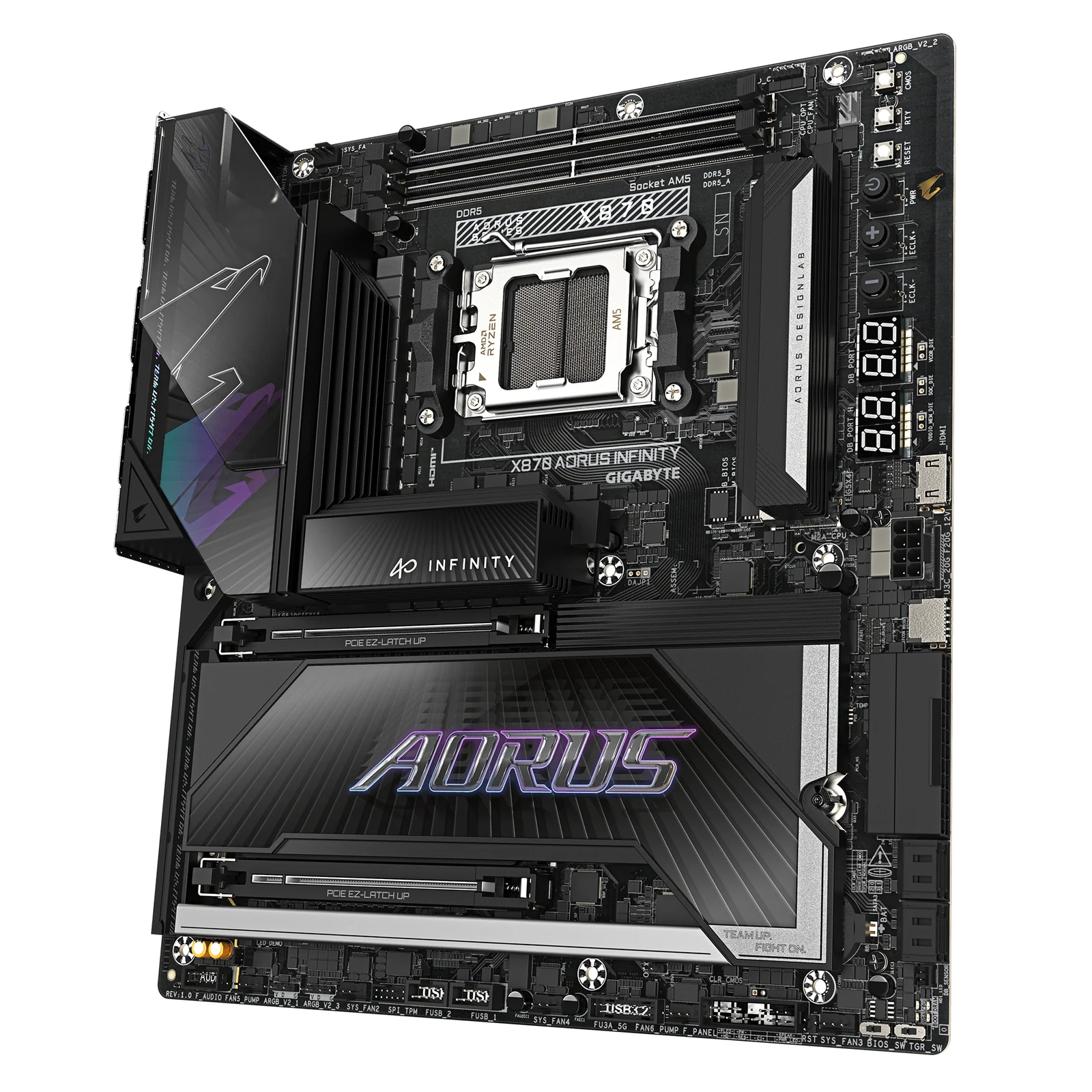 GIGABYTE X870 AORUS INFINITY motherboard