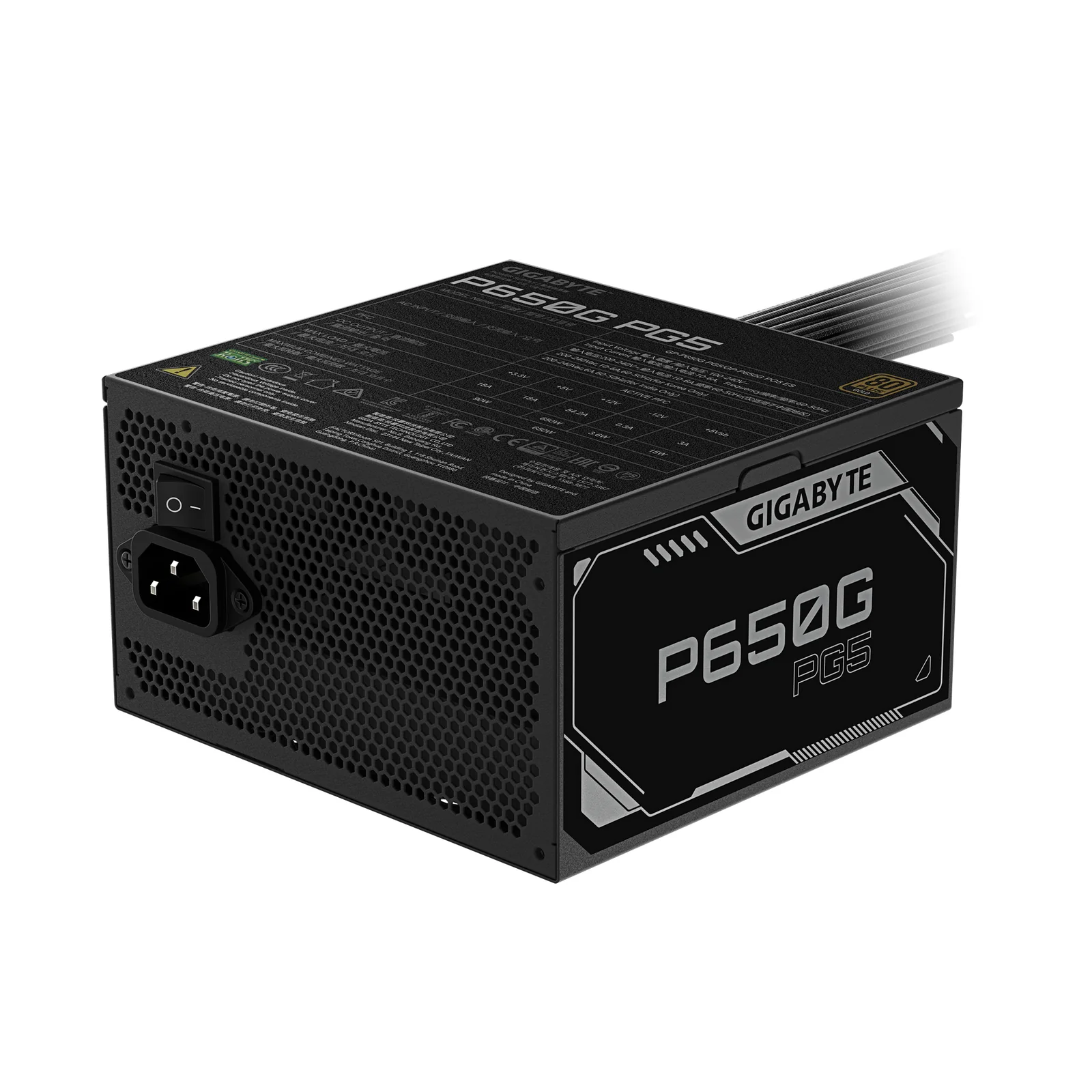 GIGABYTE P650G PCIE 5.1 650W Power Supply
