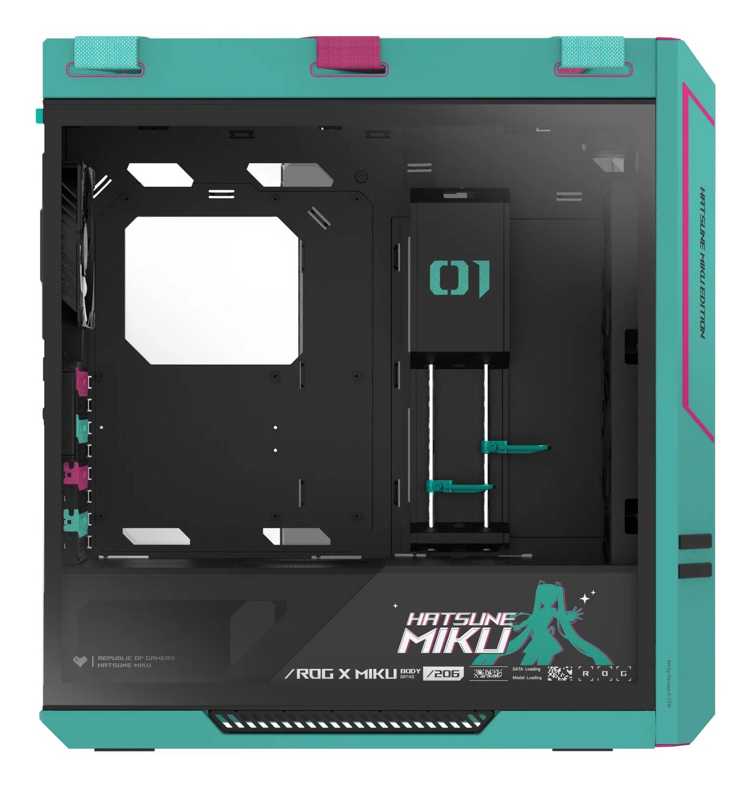 ASUS ROG Strix Helios II Hatsune Miku Edition PC Case
