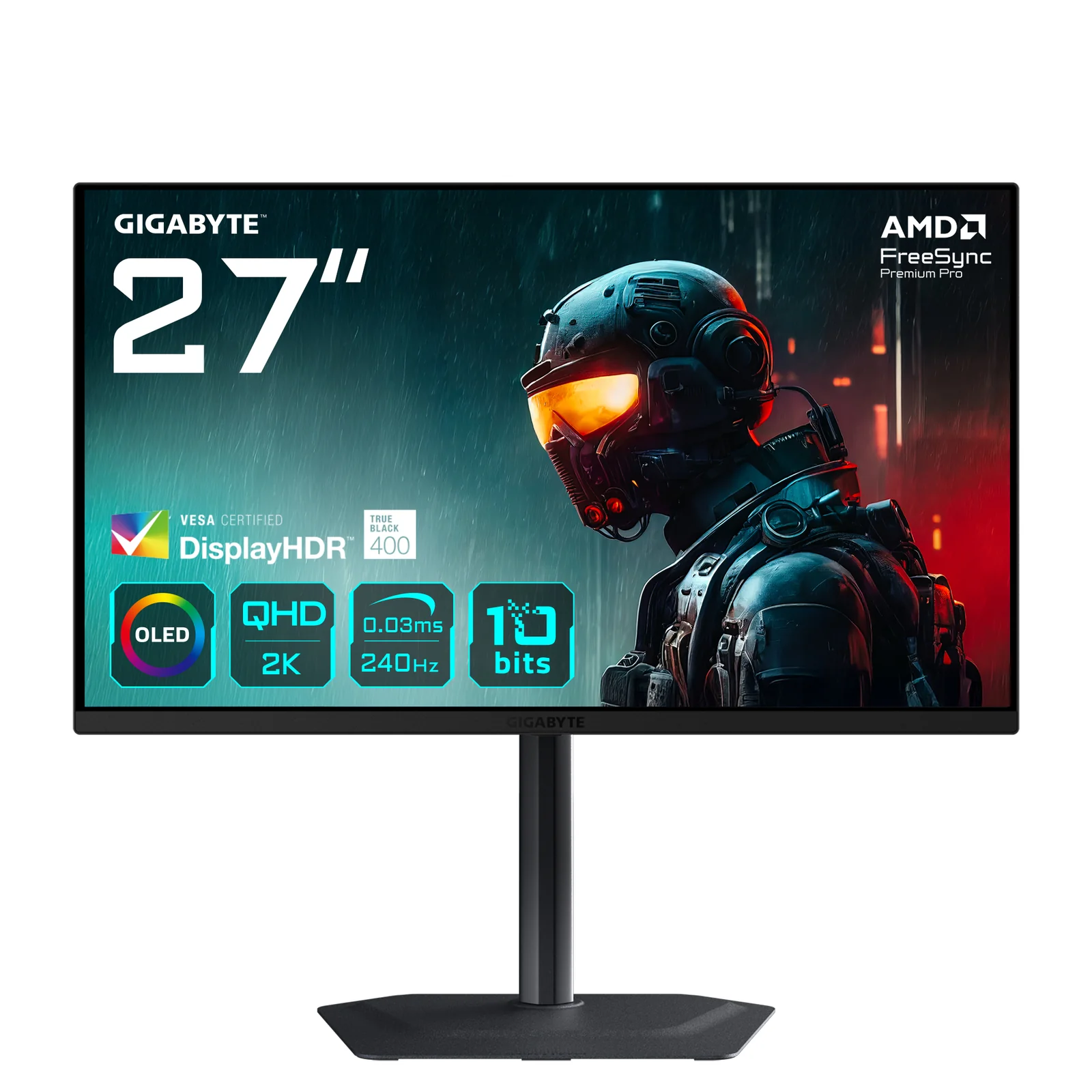 GIGABYTE MO27Q2 27" QHD OLED 240Hz Monitor