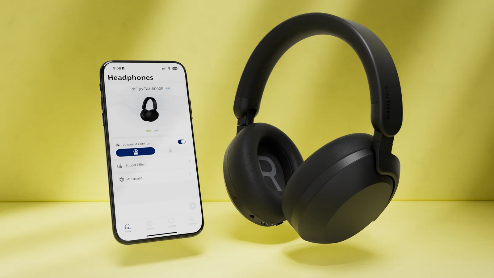 Philips TAH8000E Black