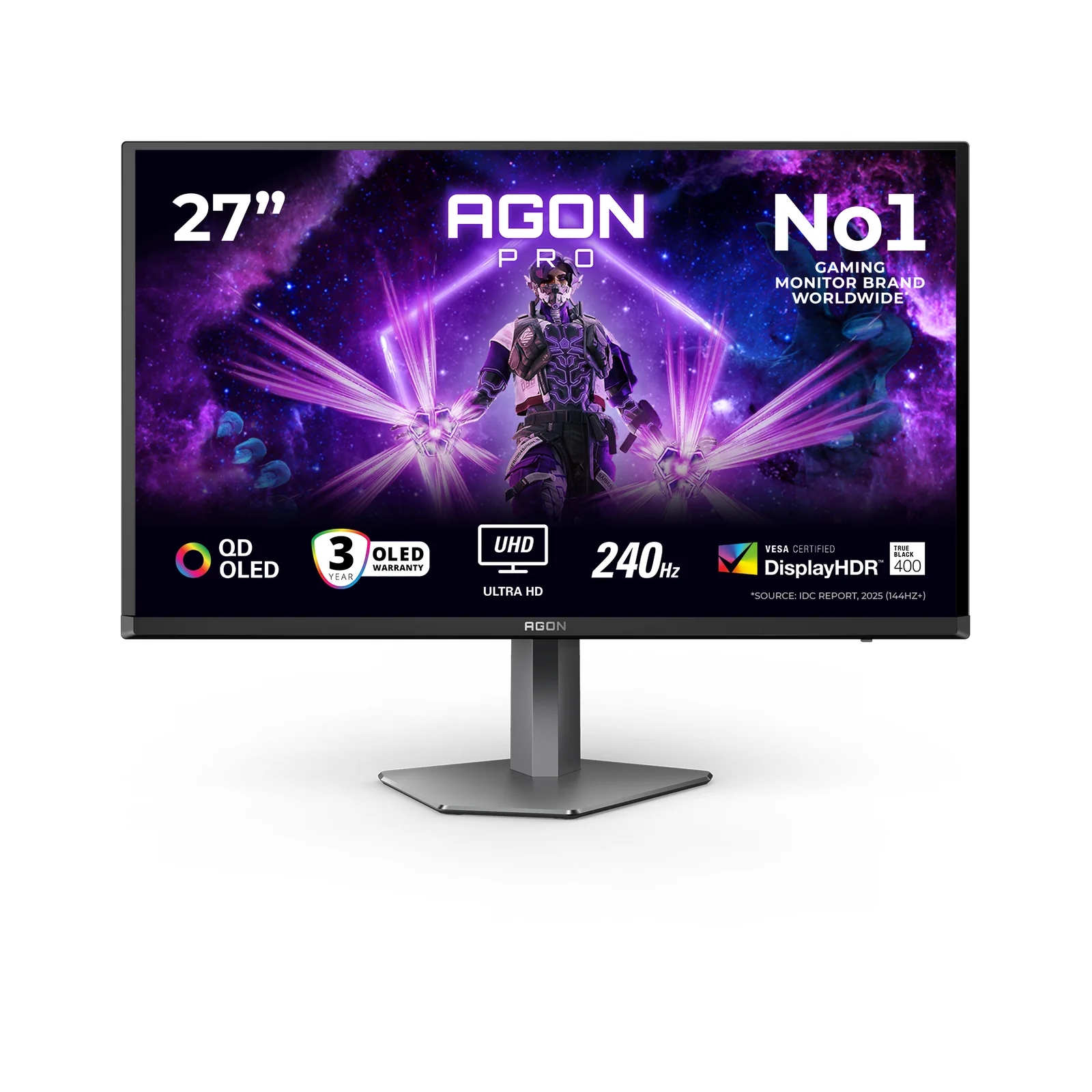 AOC AG276UZD 26.5" 4K UHD OLED 240Hz Monitor