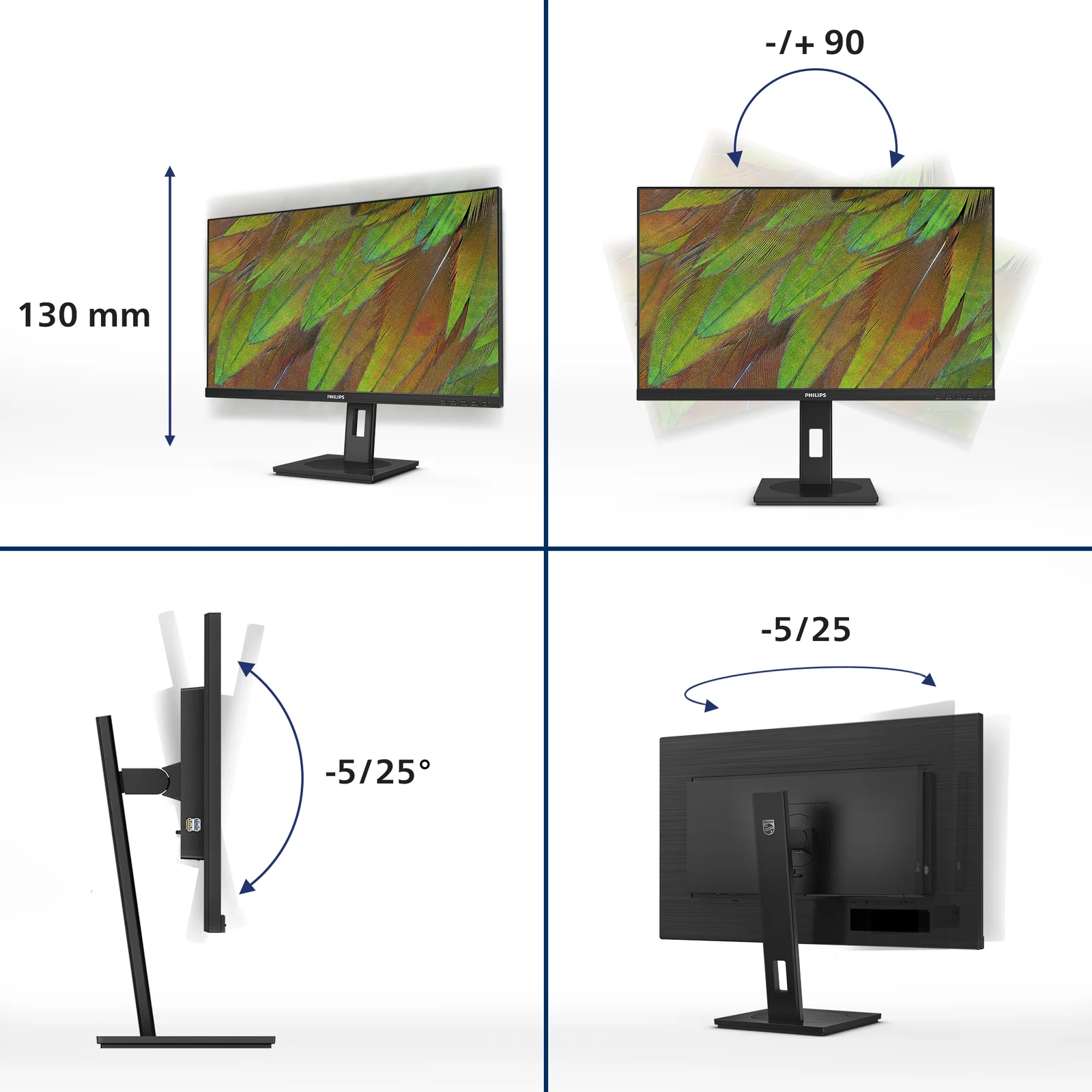 Philips 27B1N3800/00 27" 4K UHD IPS Monitor