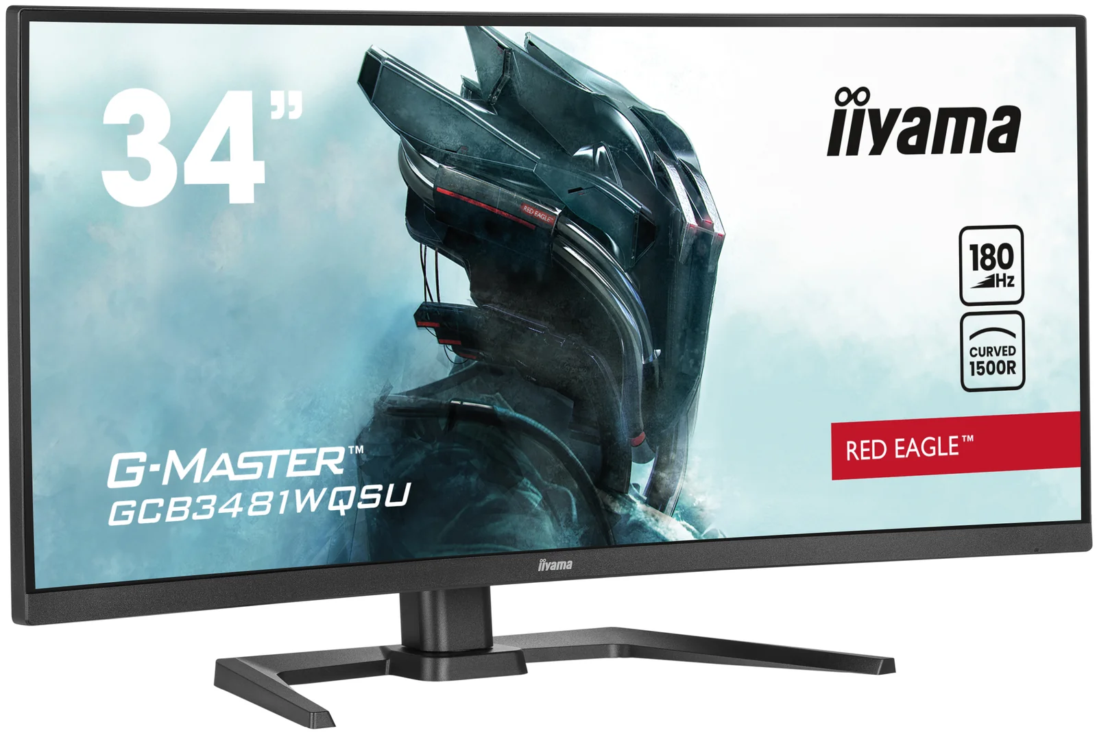 iiyama GCB3481WQSU-B1 34" UWQHD VA 180Hz Curved Monitor