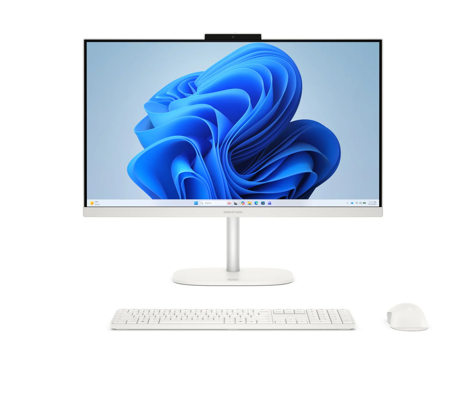 HP OmniStudio 24-cu0010na 23.8" All-in-One, Intel Core 3 100U, 8GB RAM, 512GB SSD