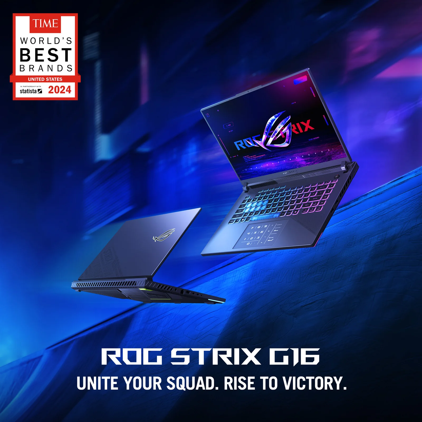 ASUS ROG Strix G16 G614PR-RV081W 16", AMD Ryzen 9 8940HX, 32GB RAM, 1TB SSD