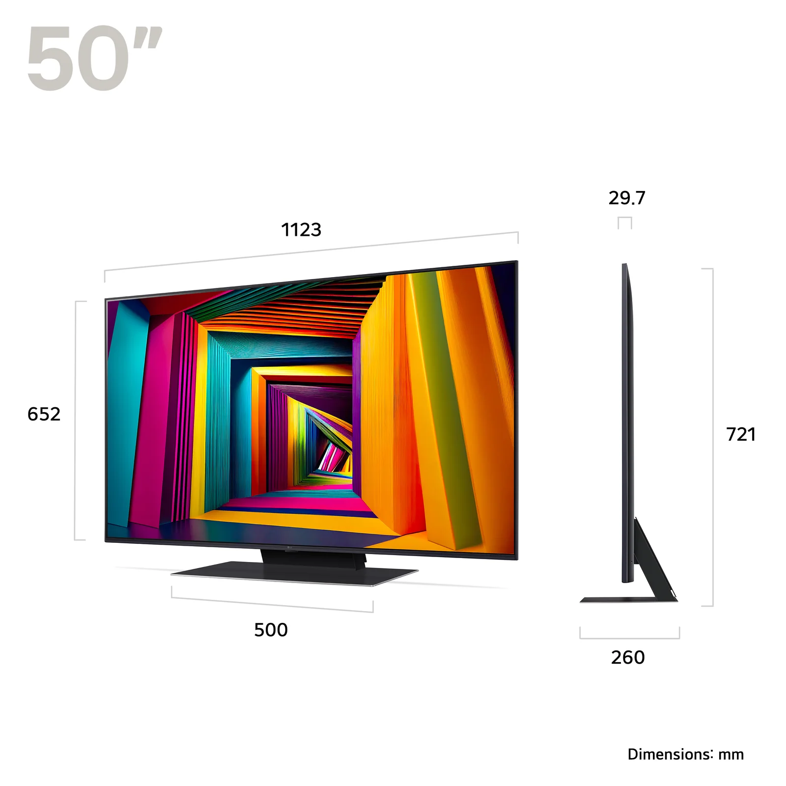 LG 50UT91006LA.AEK 50" 4K Smart TV