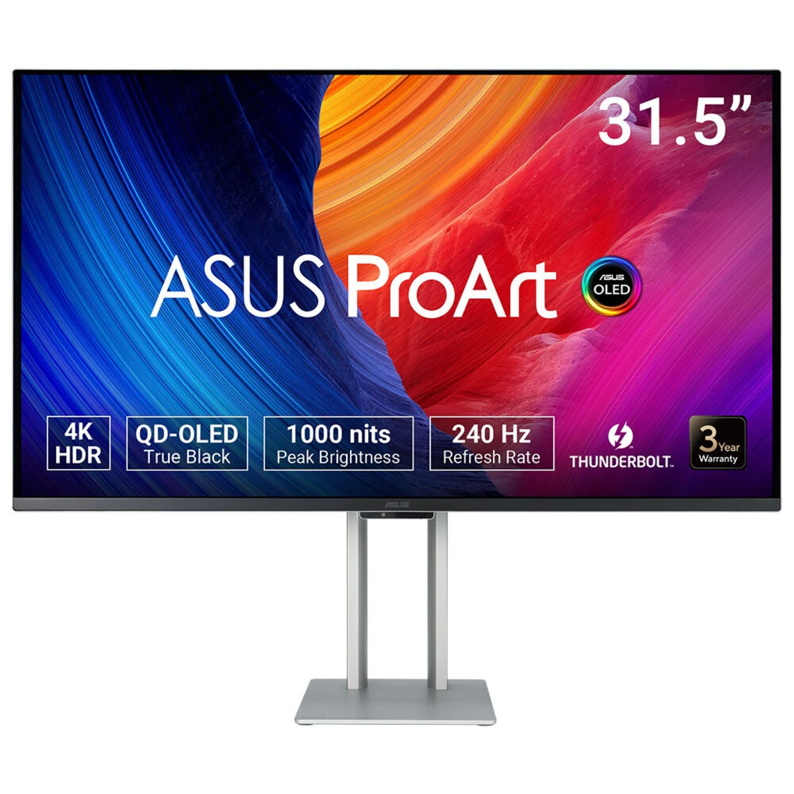ASUS ProArt OLED PA32UCDM 31.5" 4K UHD QD-OLED 240Hz Monitor