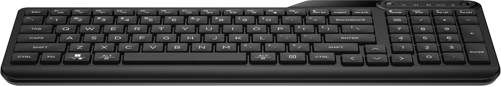 HP 460 Multi-Device -F - Tastatur - Bluetooth 5 Keyboard Black
