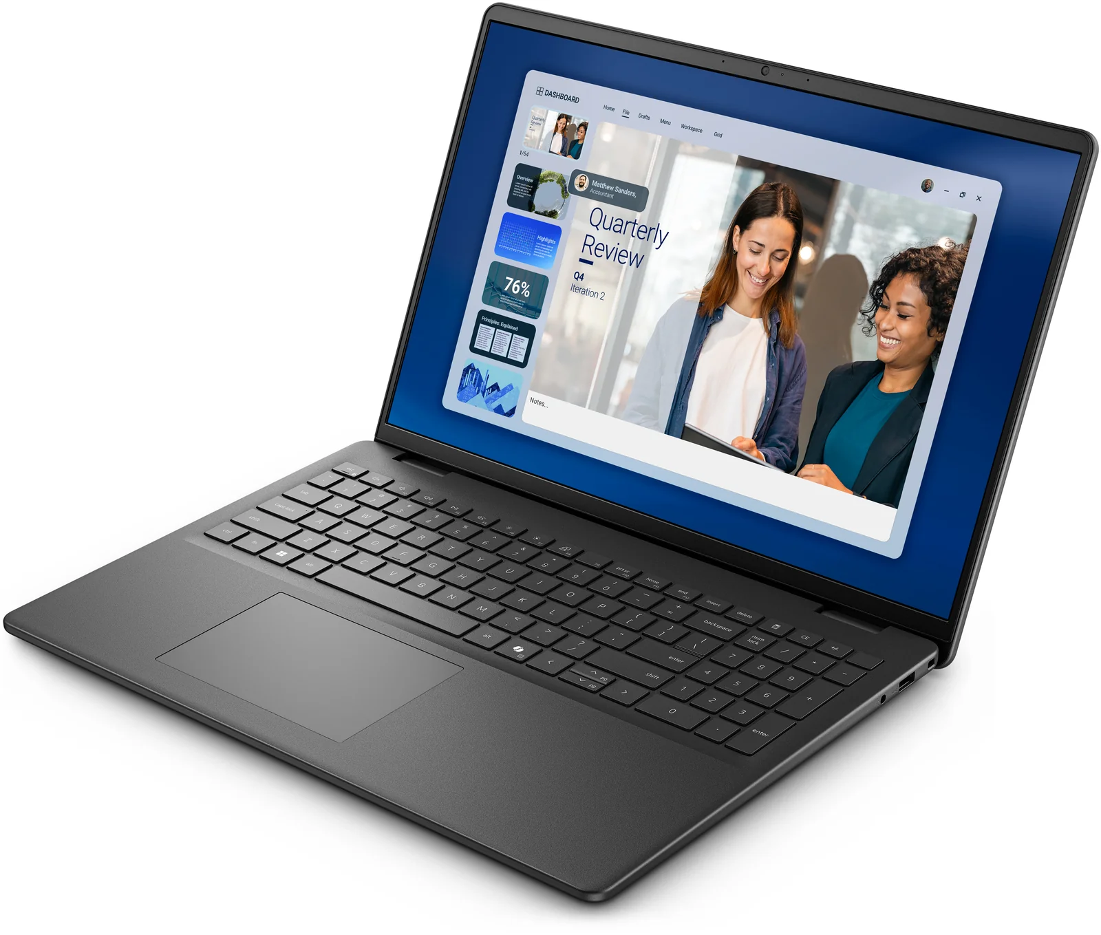 DELL DC16255 16", AMD Ryzen 5 220, 16GB RAM, 512GB SSD