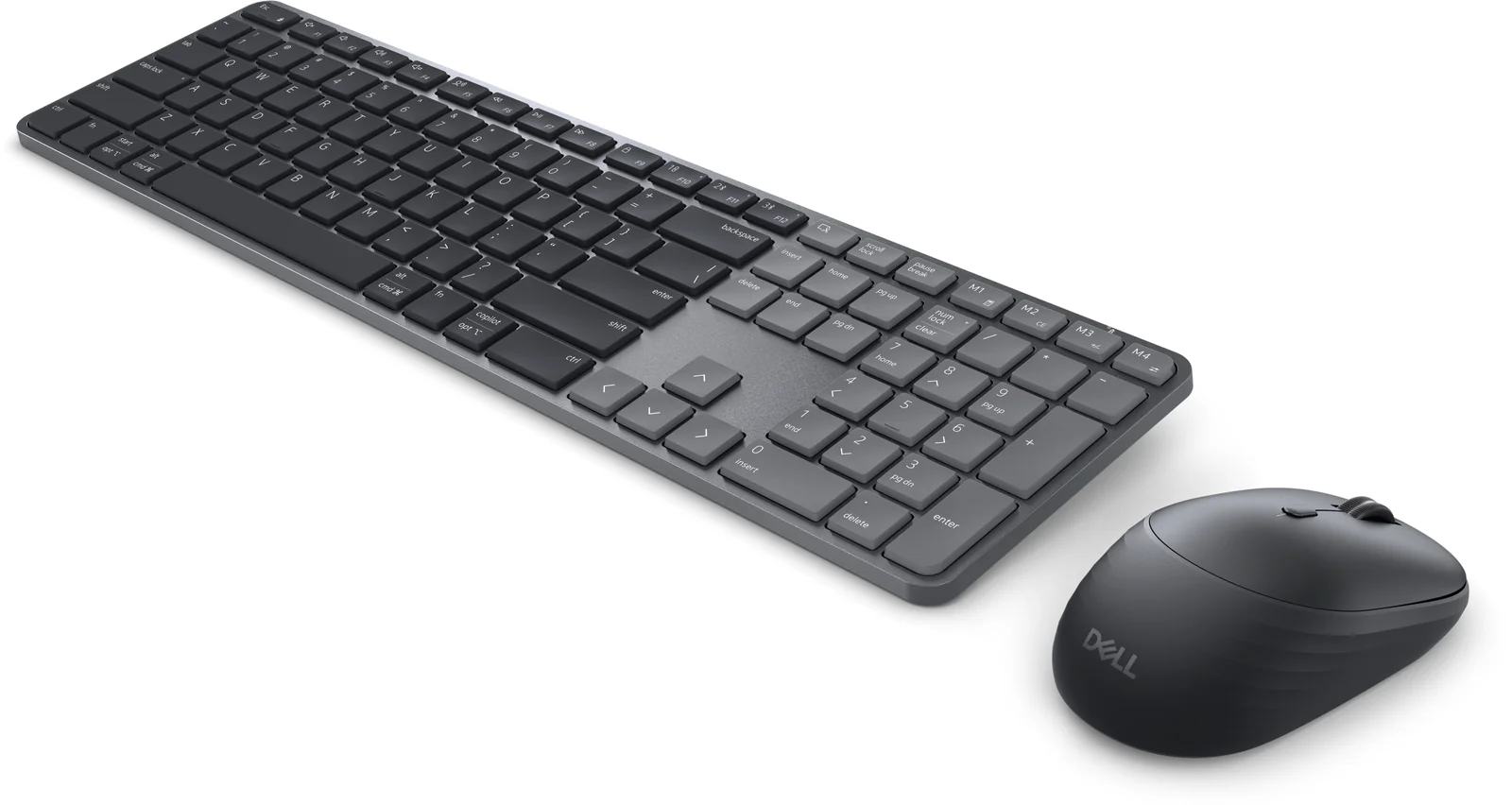 DELL Pro 7 Slim KM726 Wireless Keyboard & Mouse Black, German