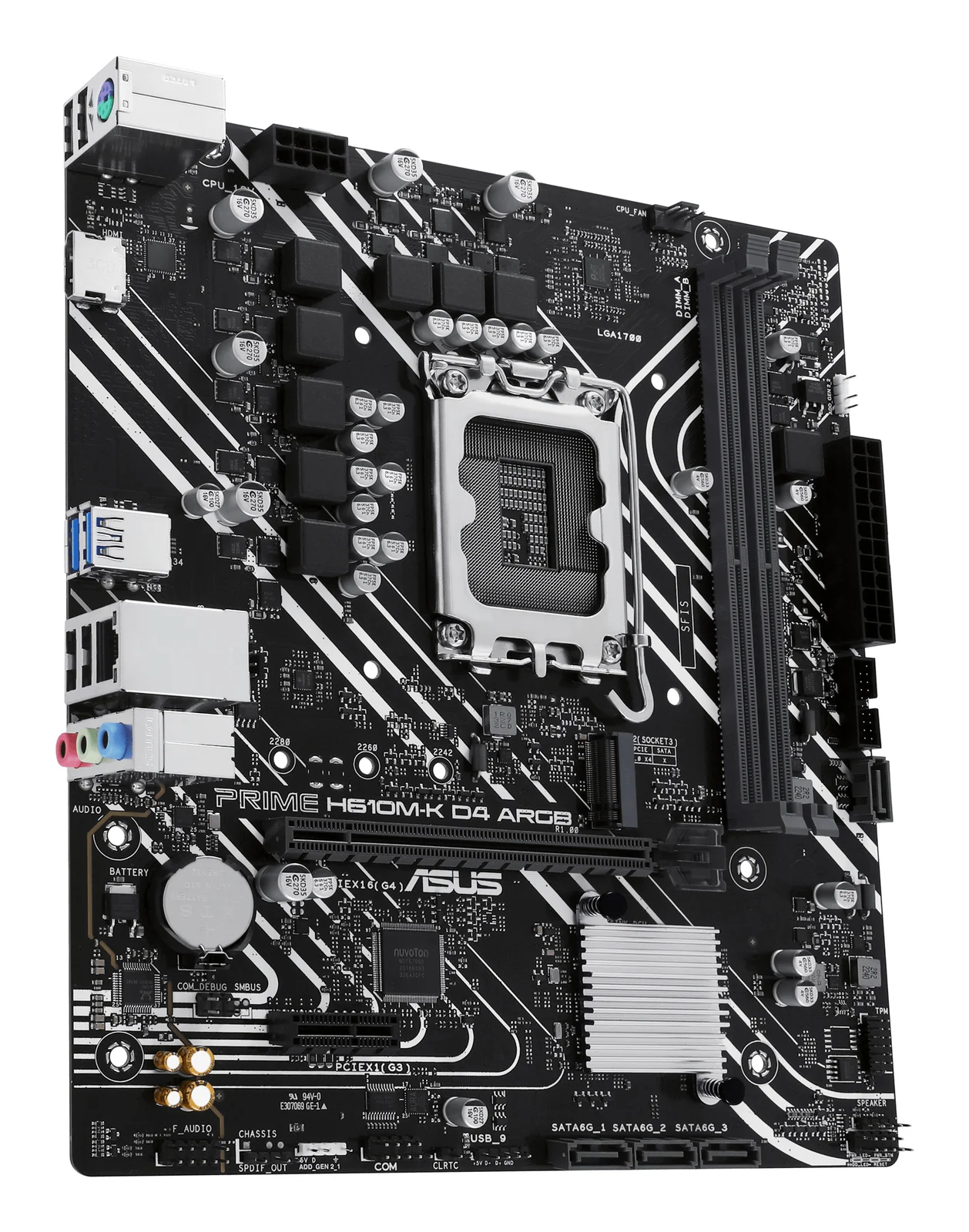 ASUS PRIME H610M-K D4 ARGB