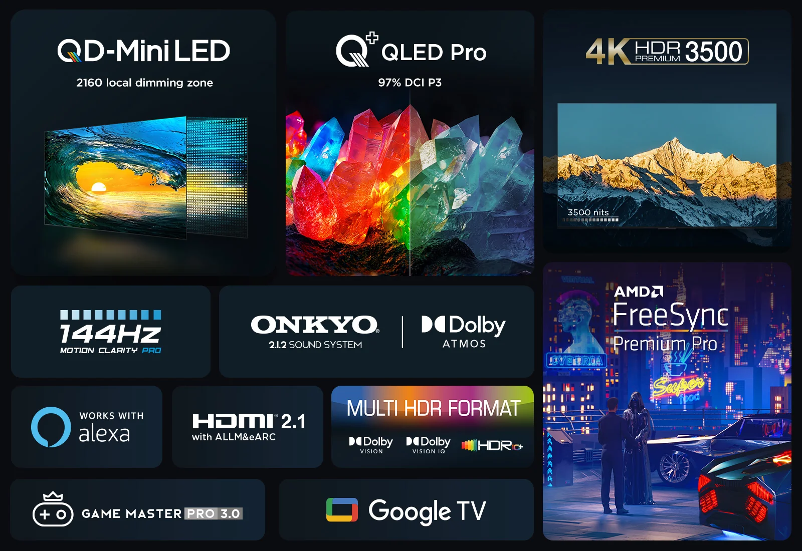 TCL 75C855K 75" 4K Smart TV
