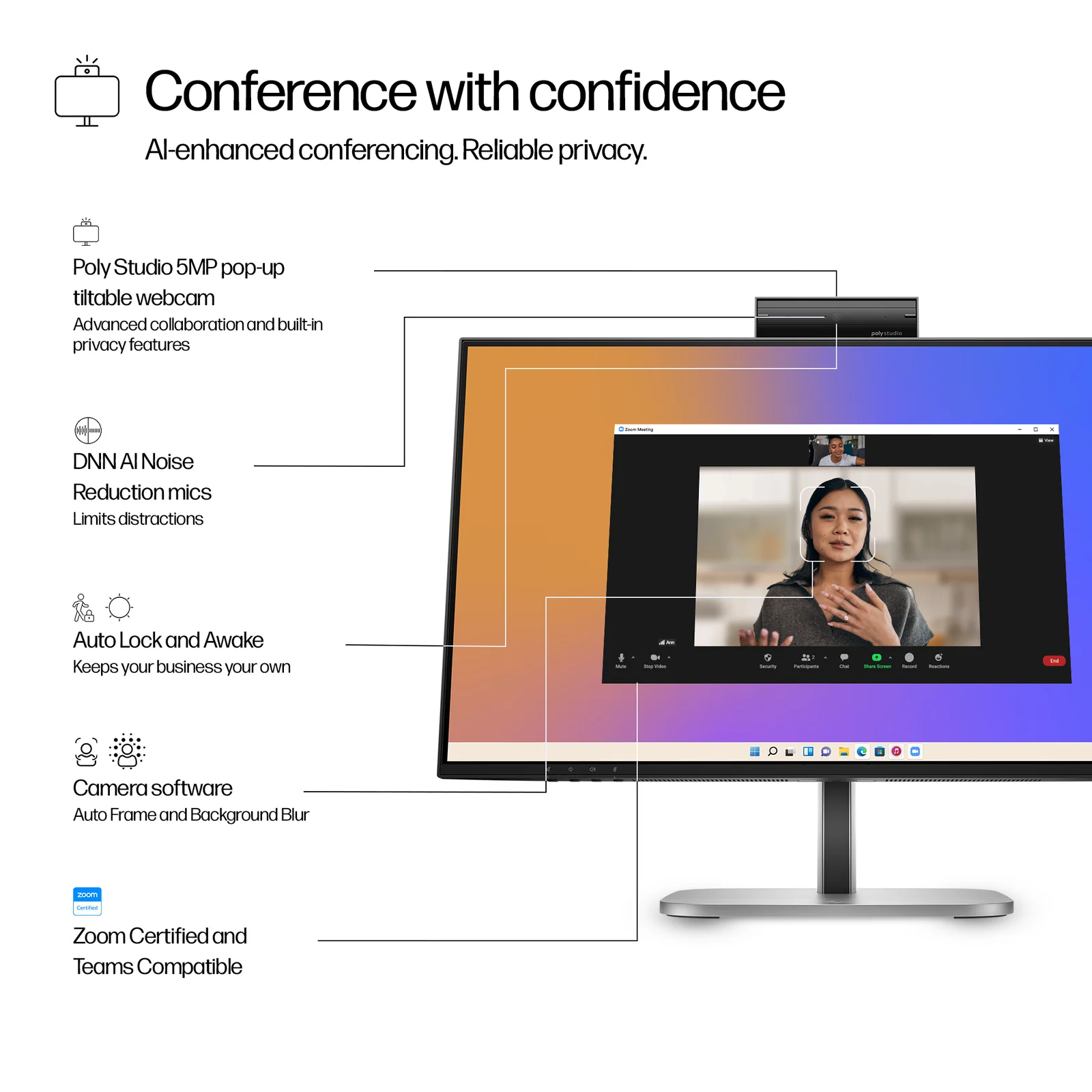 HP 524pm 23.8" Full HD IPS 100Hz Monitor