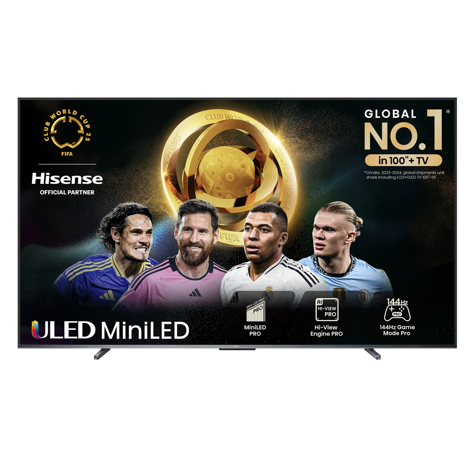 Hisense U7N 100U7NQTUK 100" 4K Smart TV