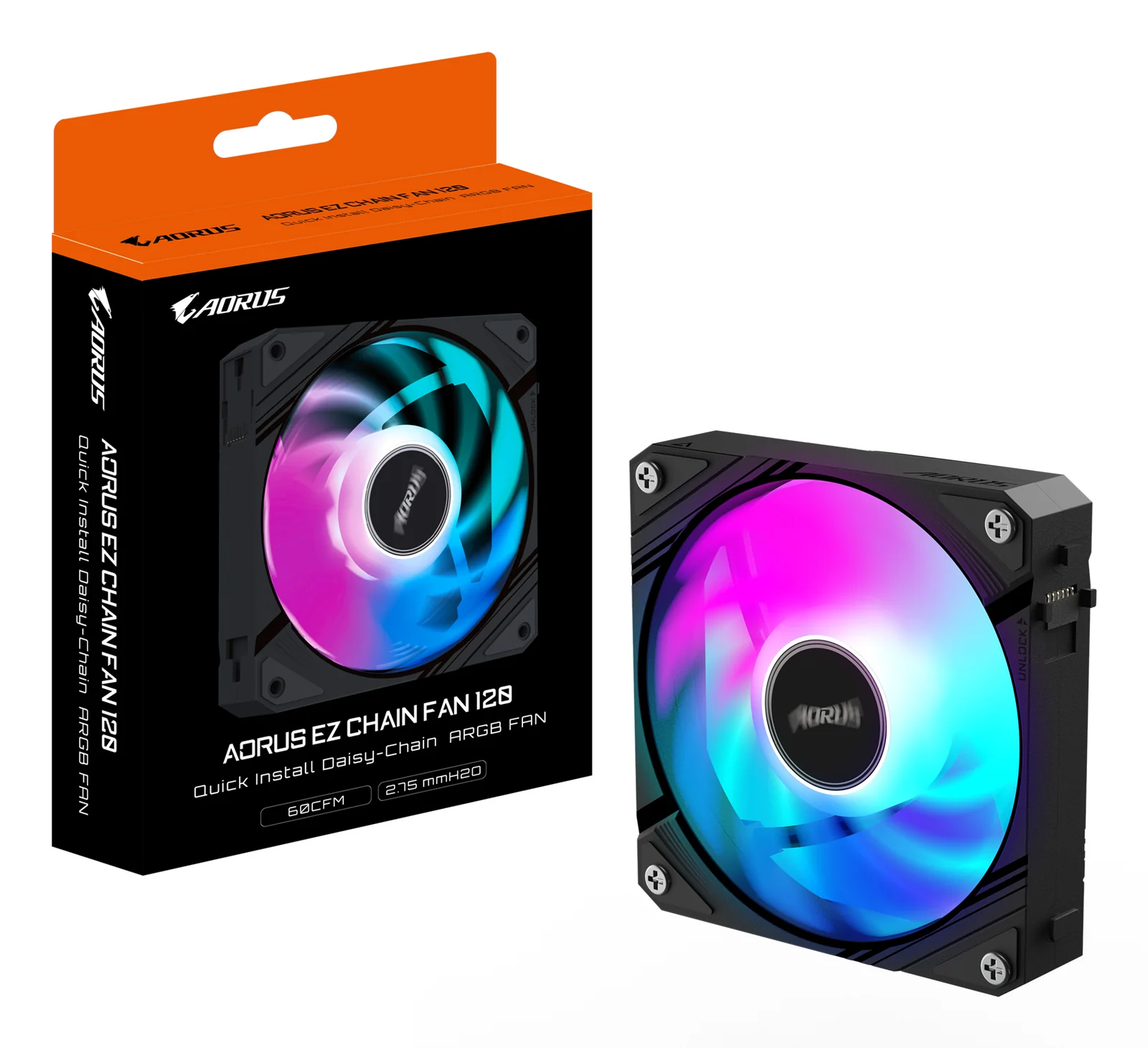 GIGABYTE AORUS EZ CHAIN FAN 120