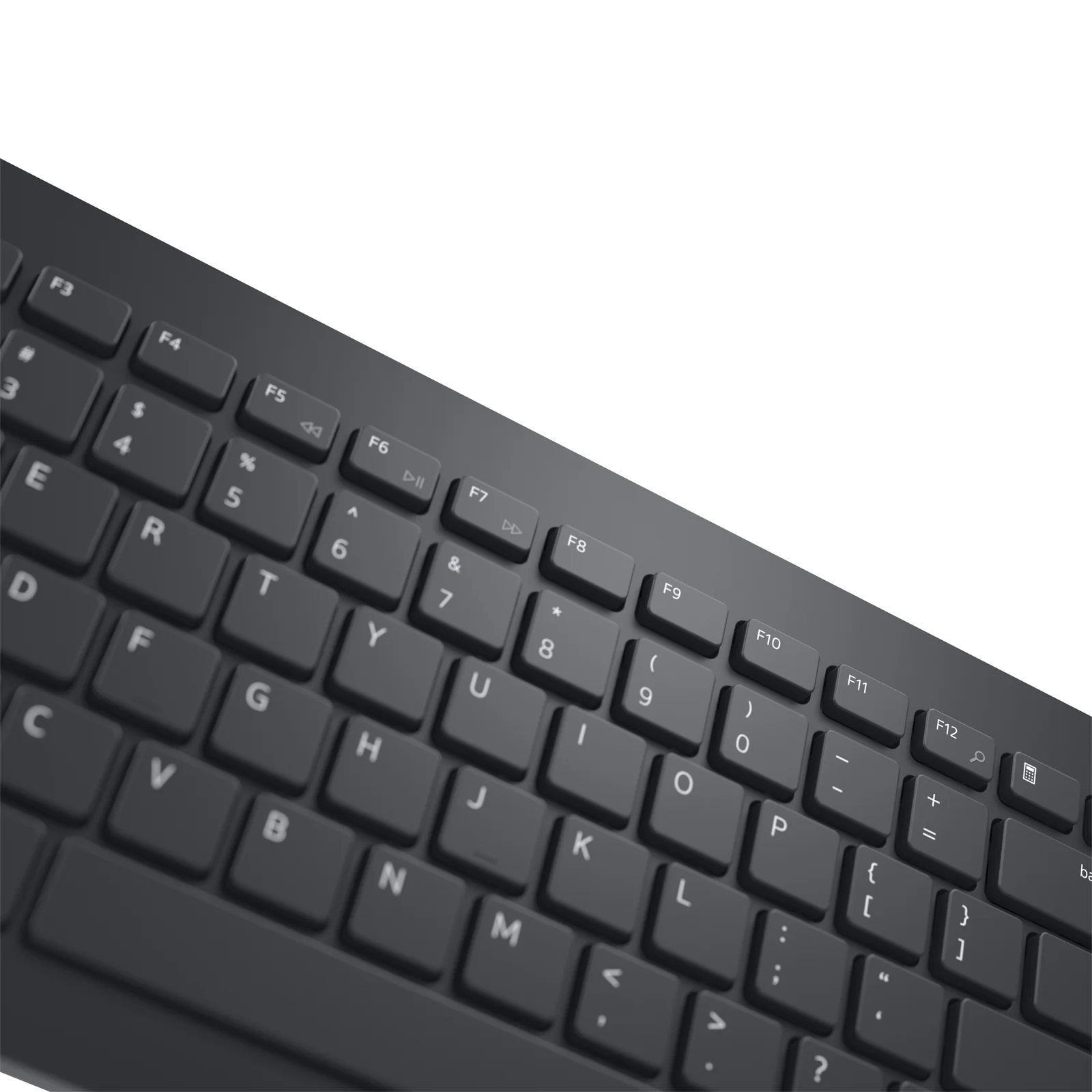 DELL KM3322W Wireless Keyboard & Mouse Black, Nordic