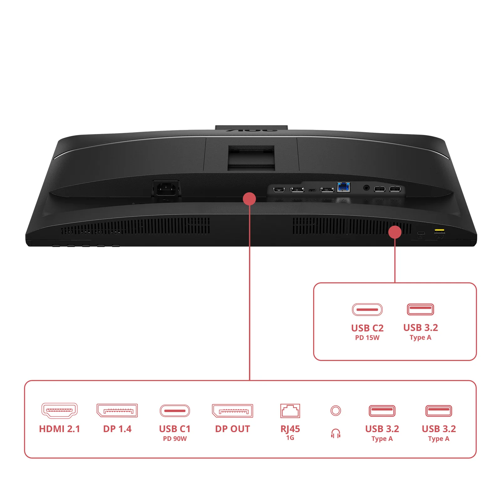 AOC 24E4CW computer monitor