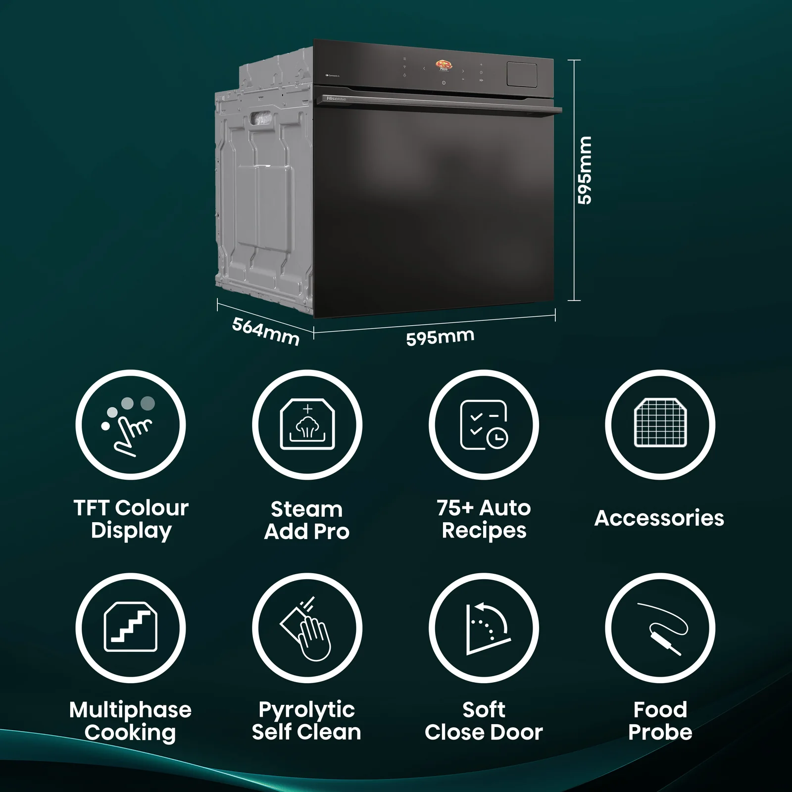 Hisense BAS6PH8BUKWF oven